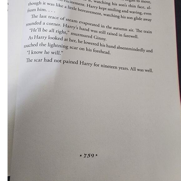 Harry Potter and the Deathly Hallows First Edition First Printing Book Error - Picture 6 of 7